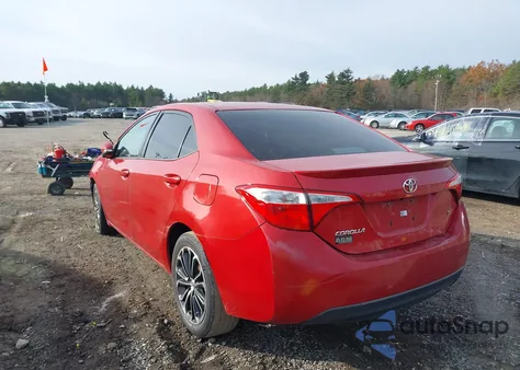 2016 Toyota Corolla S Plus from USA, damaged, VIN 2T1BURHE4GC681166
